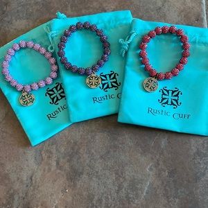 3 Rustic Cuff Emerson Bracelets